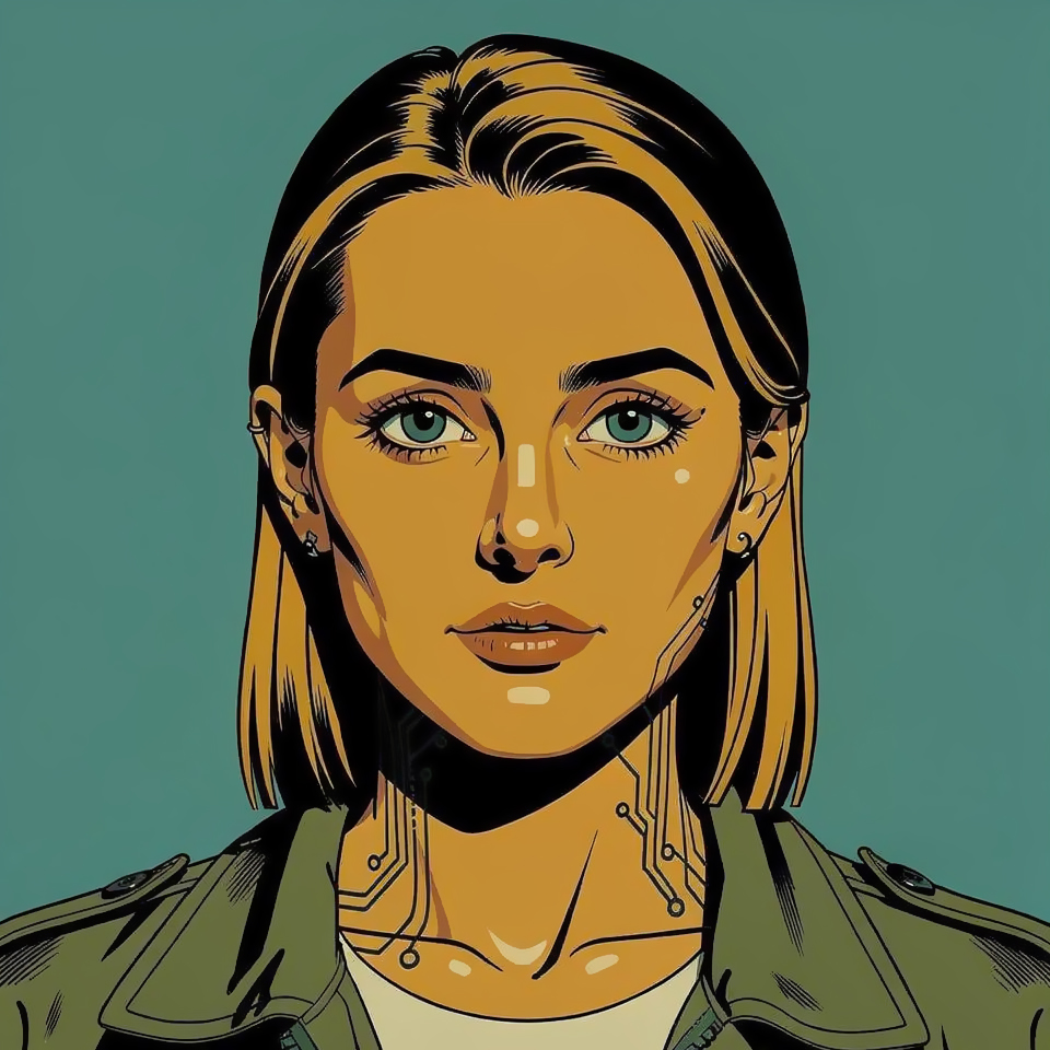 Iris portrait